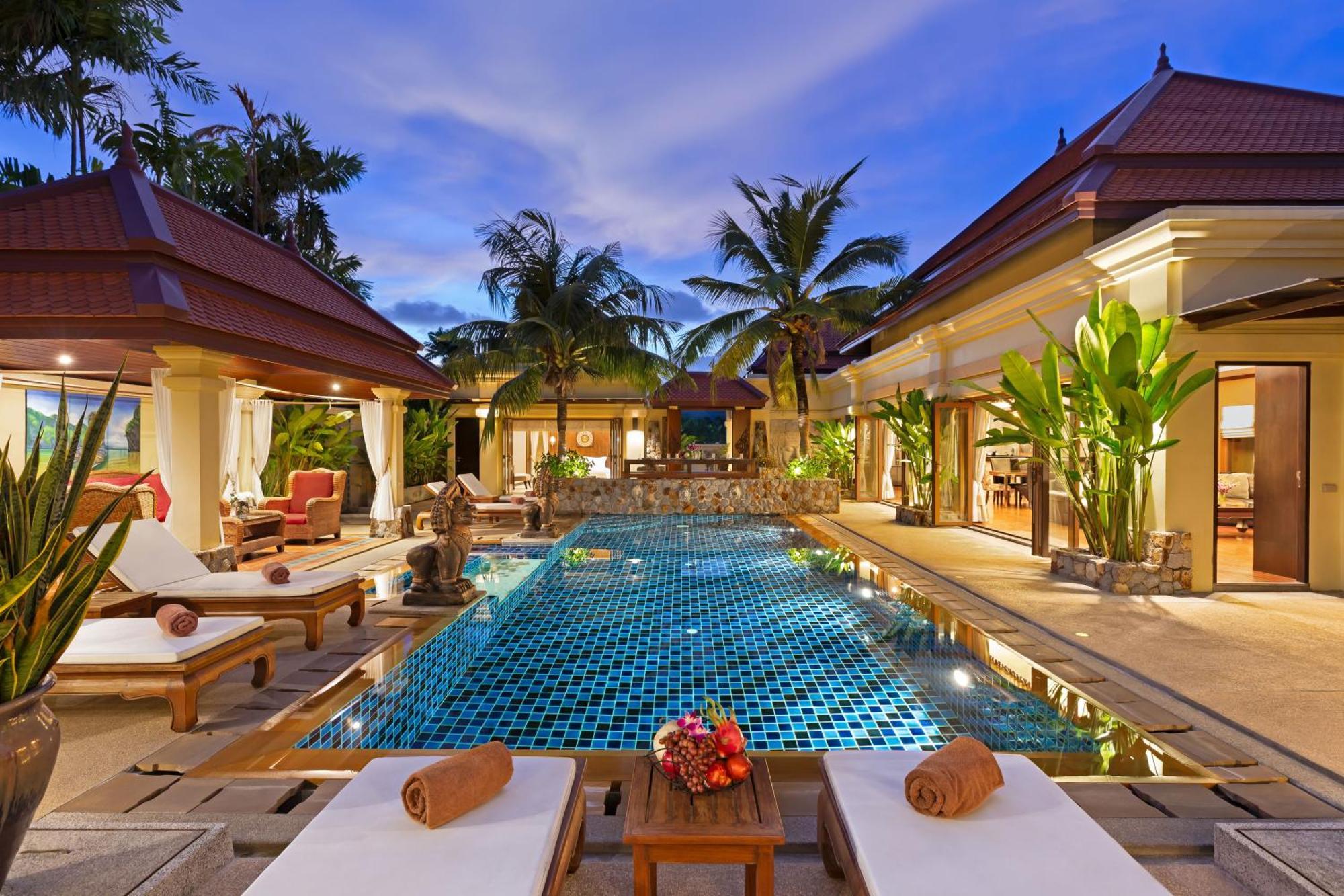 Extraordinary Courtyard 6Br Pool Villa Sri Suri, Naiharn Rawai Dış mekan fotoğraf