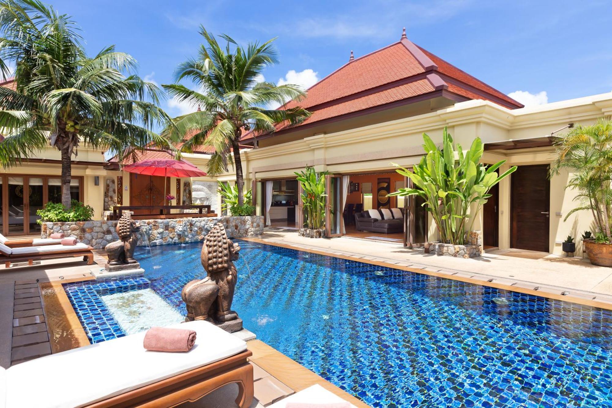 Extraordinary Courtyard 6Br Pool Villa Sri Suri, Naiharn Rawai Dış mekan fotoğraf